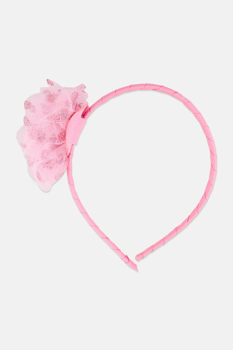 Expressions Kids Girl Glitter Head Band, Pink - Image 2